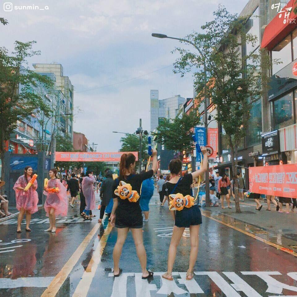 Sinchon water gun festival 2025 summer